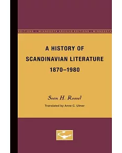 A History of Scandinavian Literature, 1870-1980