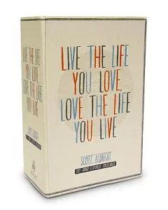 Live the Life You Love, Love the Life You Live: 100 Hand-lettered Postcards