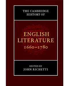 The Cambridge History of English Literature, 1660 - 1780