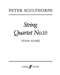 String Quartet No. 10: Study Score