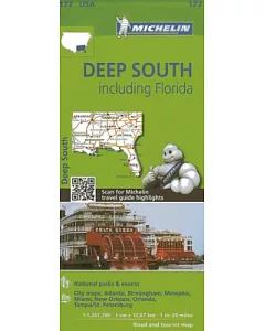 Michelin USA Deep South Including Florida