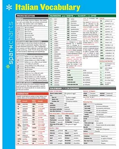 Sparkcharts Italian Vocabulary