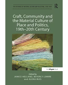 Craft, Community and the Material Culture of Place and Politics, 19th-20th Century