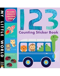 123 Counting Sticker Book