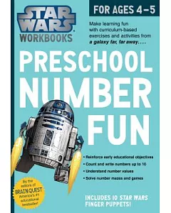 Star Wars Workbook Preschool Number Fun!