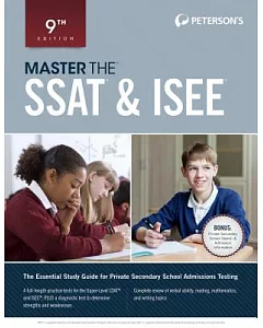 Peterson’s Master the Ssat & Isee