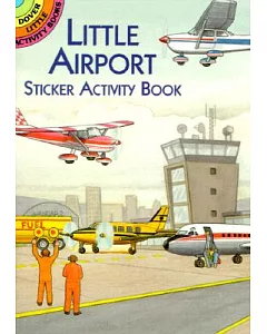 Little Airport Sticker Activity Book