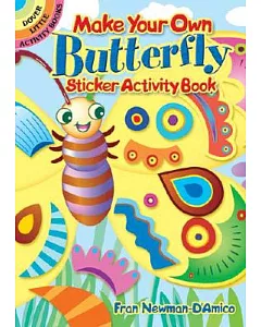 Make Your Own Butterfly Sticker Activity Book