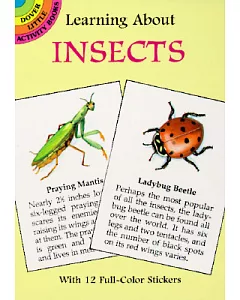 Learning About Insects: With 12 Full-Color Stickers