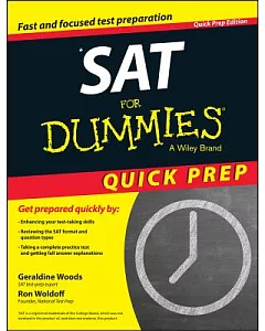 Sat For Dummies: Quick Prep Edition