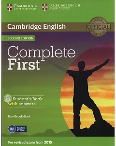 Complete First Student’s Book With Answers