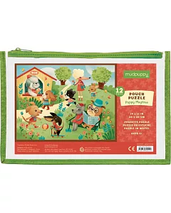 Puppy Playtime Pouch Puzzle: 12 Piece