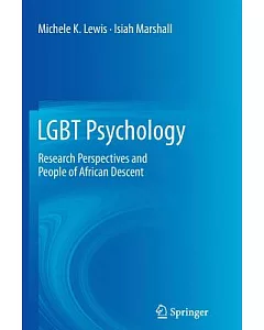 Lgbt Psychology: Research Perspectives and People of African Descent