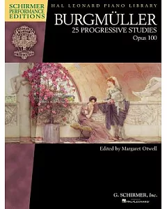 Burgmuller: 25 Progressive Studies, Opus 100