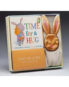 Time for a Hug Book & Blankie Gift Set