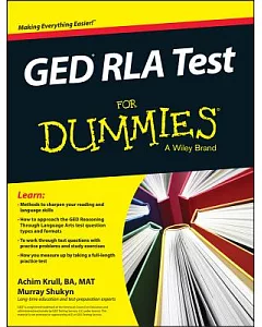 GED RLA Test For Dummies