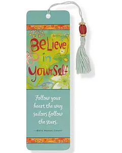 Believe in Yourself Beaded Bookmark