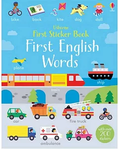 First Sticker Book First English Words