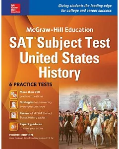 McGraw-Hill Education Sat Subject Test Us History