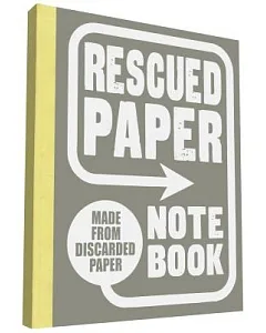 Rescued Paper Notebook, Large