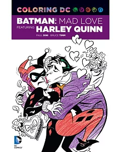 Batman Adventures Mad Love Adult Coloring Book