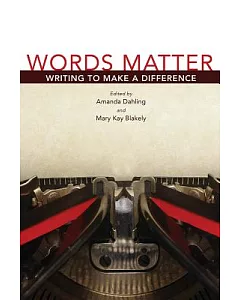 Words Matter: Writing to Make a Difference