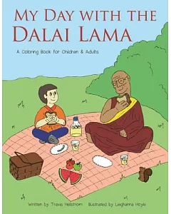 My Day With the Dalai Lama: A Coloring Book for Children & Adults