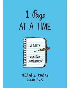 1 Page at a Time - Blue: A Daily Creative Companion