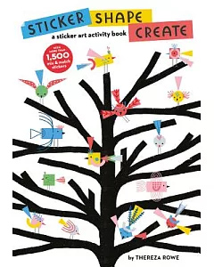 Sticker Shape Create: A Sticker Art Activity Book