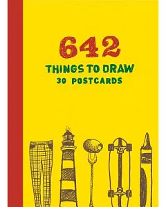 642 Things to Draw: 30 Postcards