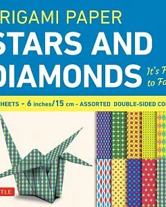 Origami Paper Stars and Diamonds: 96 Sheets