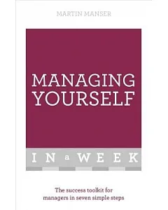 Managing Yourself in a Week
