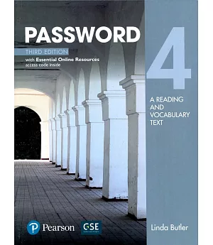 Password (4)：A Reading and Vocabulary Text with Essential Online Resource 3/e