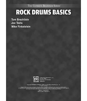Rock Drums Basics, Steps One and Two Combined