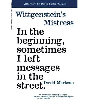 Wittgenstein’s Mistress