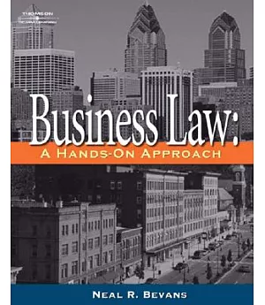 Business Law: A Hands-on Approach