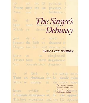 The Singer’s Debussy