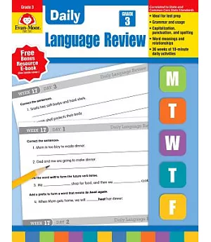 Daily Language Review Grade 3