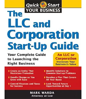 The LLC and Corporation Start-Up Guide