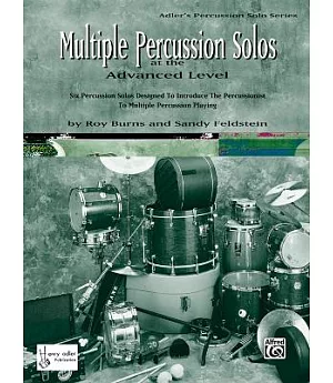 Adler’s Multiple Percussion Solos Advanced