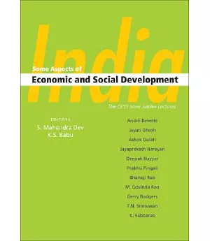 India: Some Aspects of Economic and Social Development