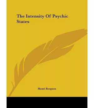 The Intensity of Psychic States