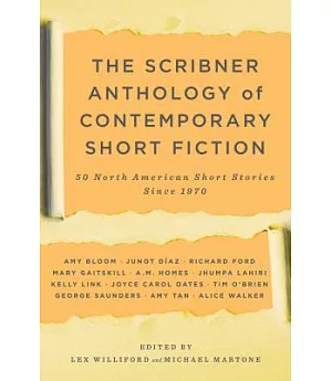 The Scribner Anthology of Contemporary Short Fiction: 50 North American Short Stories Since 1970