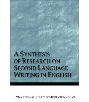 A Synthesis of Research on Second Language Writing in English