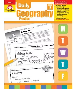 Daily Geography Practice, Grade 2