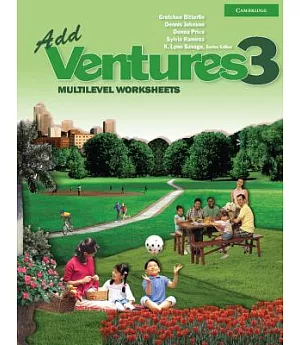 Add Ventures 3: Multilevel Worksheets