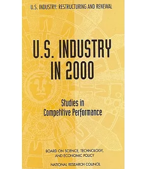 U.S. Industry in 2000: Studies in Competitive Performance