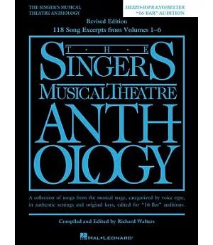 The Singer’s Musical Theatre Anthology: Mezzo-Soprano/Belter 