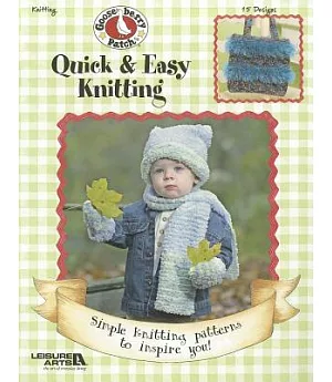 Gooseberry Patch Quick & Easy Knitting