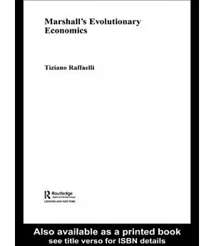 Marshall’s Evolutionary Economics